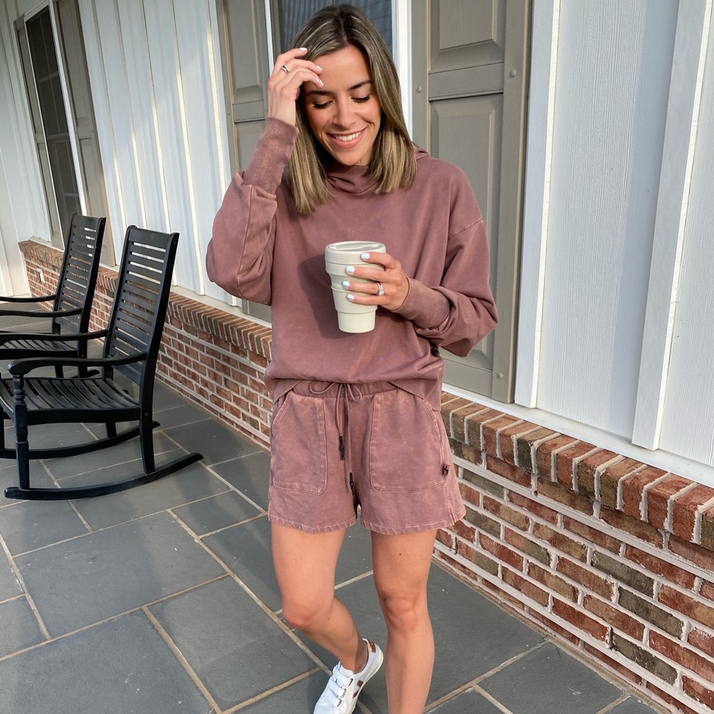 JoyLab sweatshirt & shorts- matching set